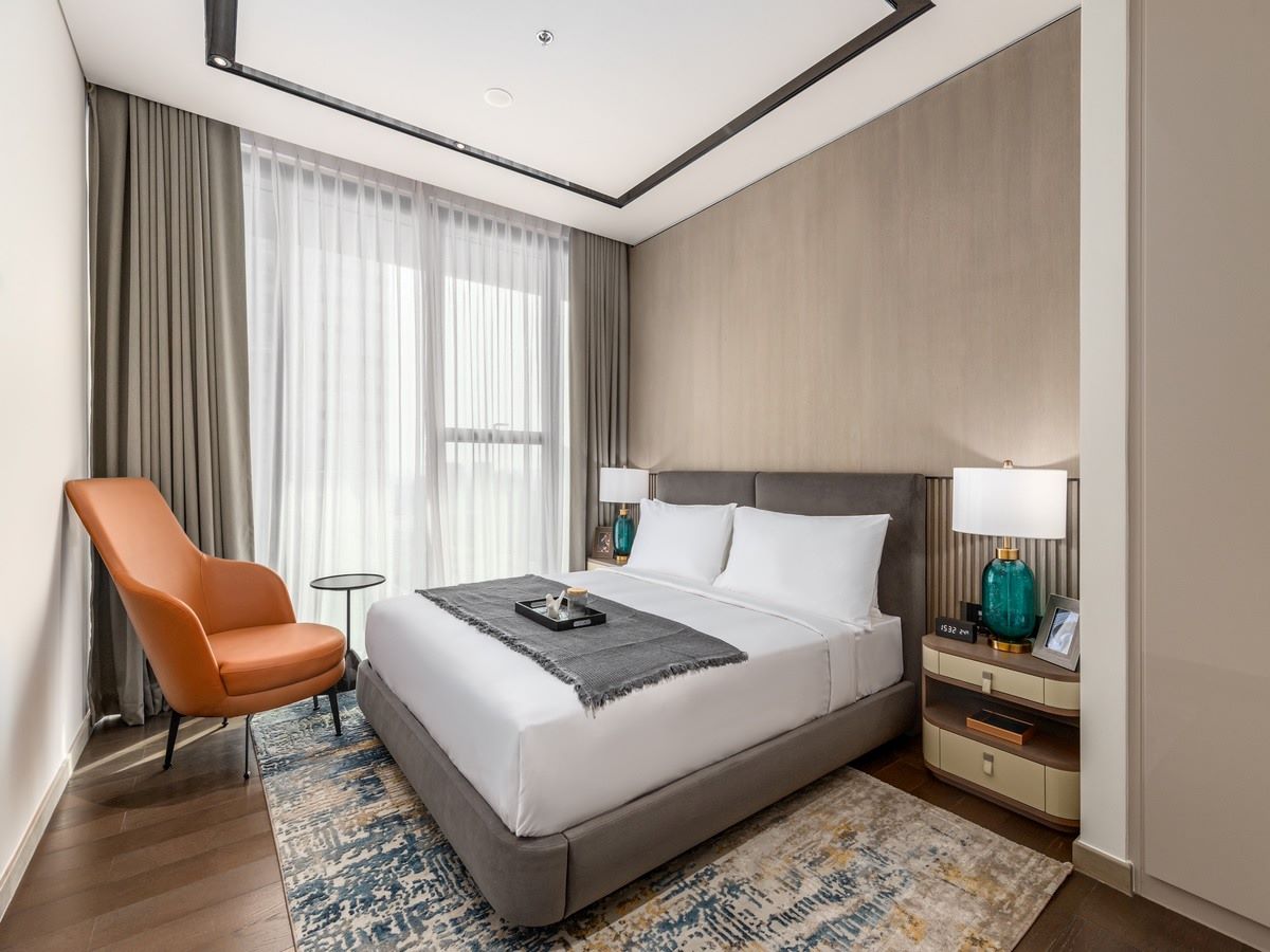 Hai phòng ngủ được thiết kế