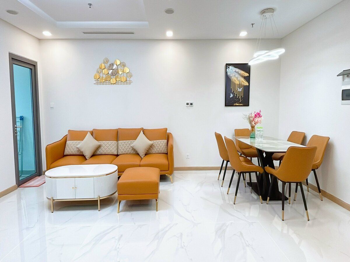 Gam màu trắng chủ đạo