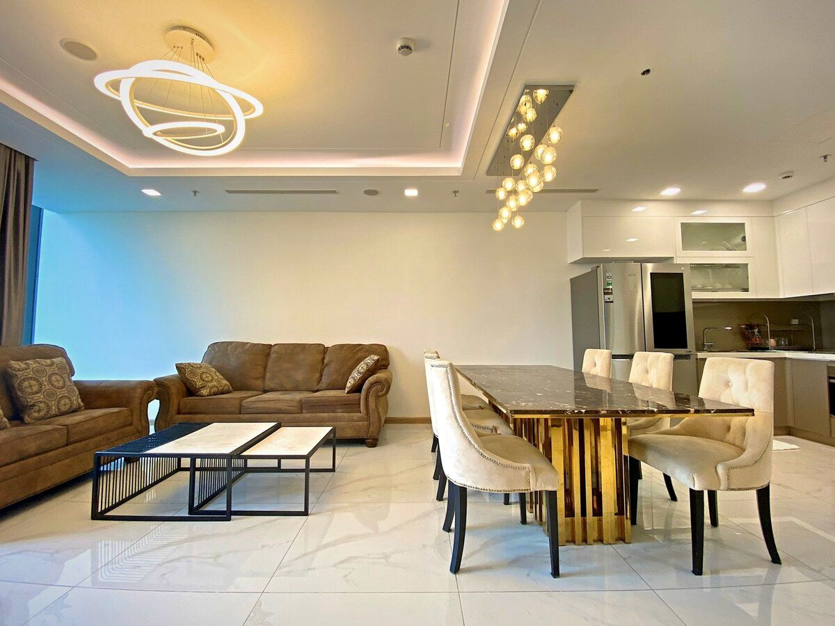 Phòng khách gây ấn tượng mạnh