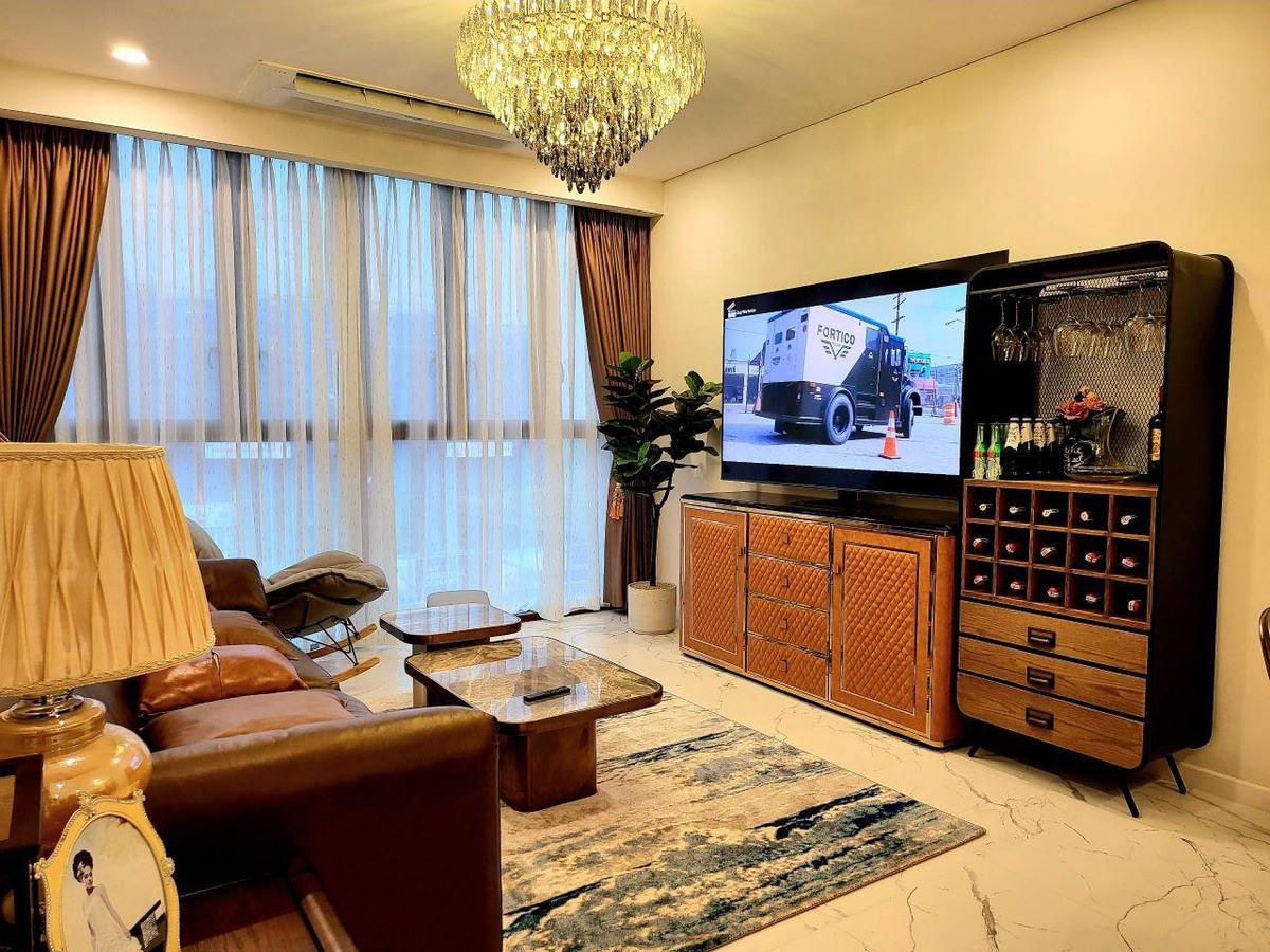 Trần nhà cao tạo cảm giác khoáng đạt