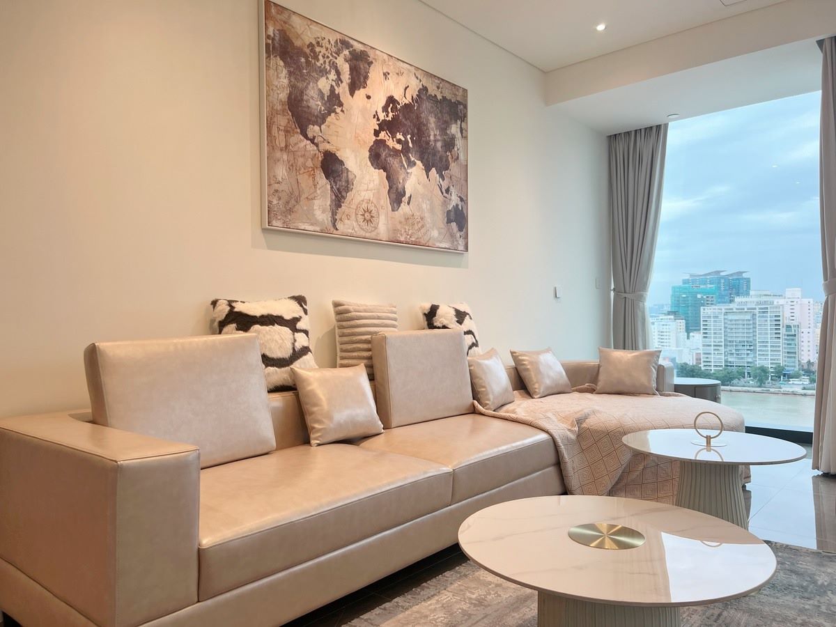 Full nội thất Opera 2 The Metropole Phòng Ngủ 2 WC cho thuê 94m2