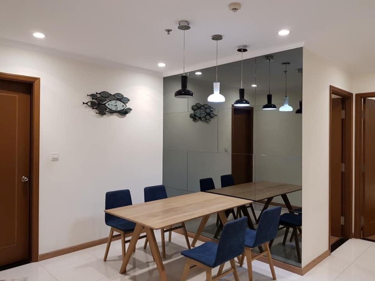 Phòng khách được thiết kế mở